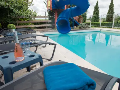 Pool des Ferienhauses