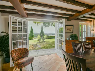 Aussicht vom Ferienhaus [Sommer]