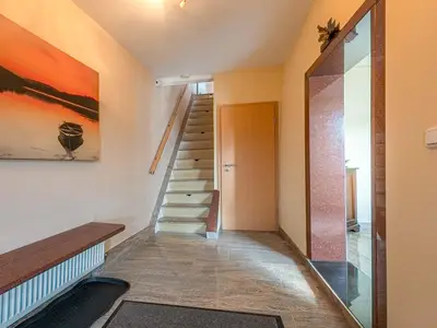 Ferienhaus InselGlück in Malchow Treppe zum Obergeschoss