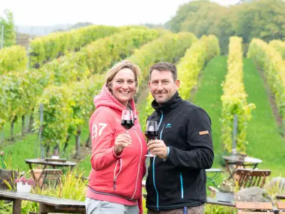 Ihre Gastegeber  Melanie Engel und Karsten Wulf