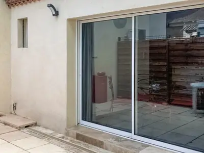 outside