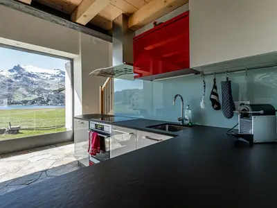 Küche mit Aussicht