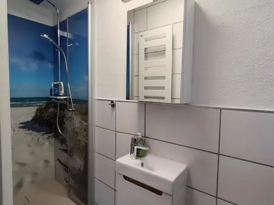 Dusche des Badezimmer