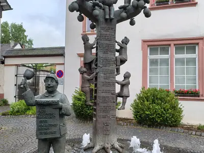 Jahrtausendbrunnen in Manderscheid