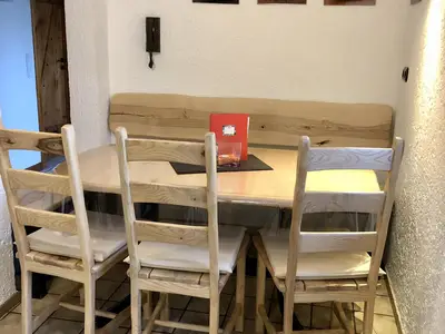 Essplatz in der Küche