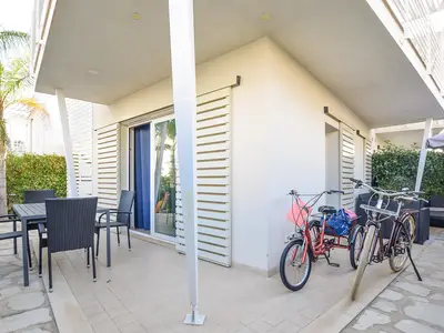 outside