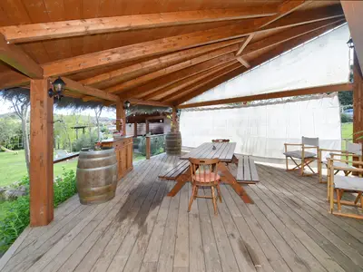 Pagode zur exklusiven Nutzung ausgestattet