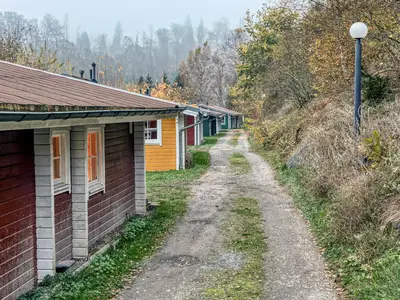 outside