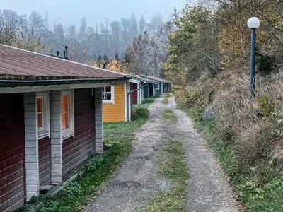 outside