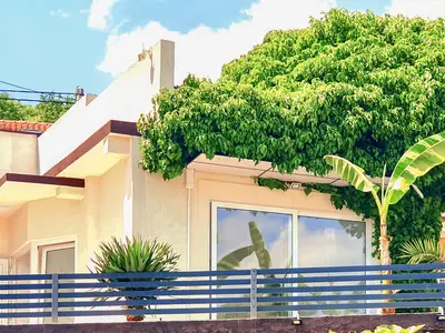 outside