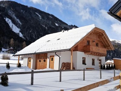 Außenseite Ferienhaus [Winter]