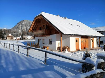 Außenseite Ferienhaus [Winter]