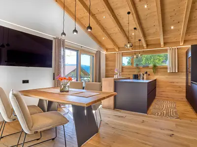 Essbereich mit Blick