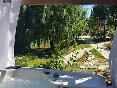 outside