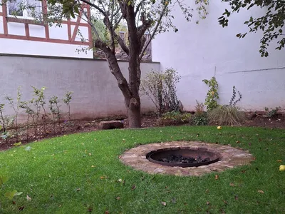 Feuerstelle im Garten