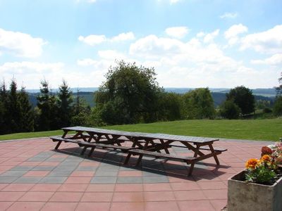 Terrasse mit Fernblick