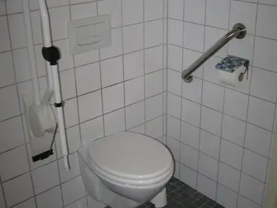 Rolligerechtes Badezimmer
