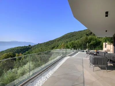 outside