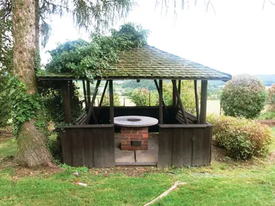 outside
