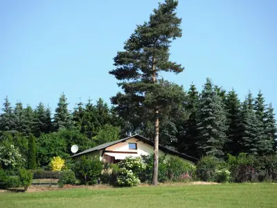 outside