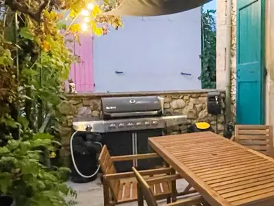 outside