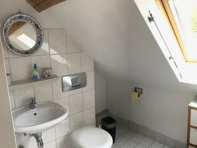 Dachgeschoss mit eigenem WC