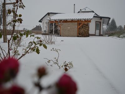 Wellnessbereich im Winter