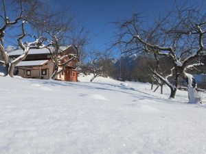 Aufwachen im Chalet nach einem Schneefall ist besonders magisch