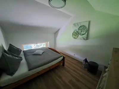 Ferienhaus Auszeit Schlafzimmer