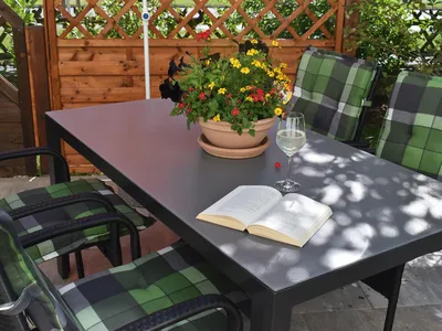Terrasse Tischecke