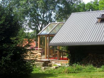 Blockhaus Gajówka Seitenansicht