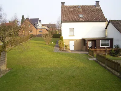 Spiel- und Liegewiese Ferienhaus
