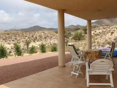 outside