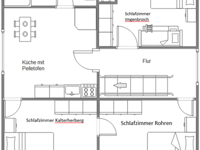 Grundriss Obergeschoss