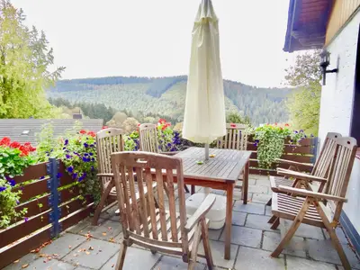 "Schöne Aussicht am Eifelsteig" Terrasse