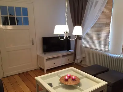 Ferienhaus Maison Riviére Wohnzimmer