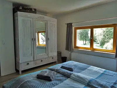 Schlafbereich. Schlafzimmer eins