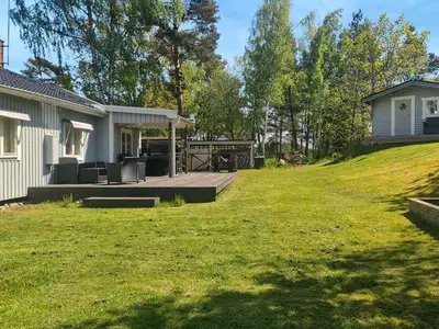 outside