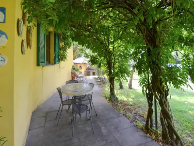 outside