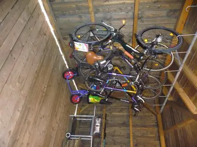 Fahrradschuppen