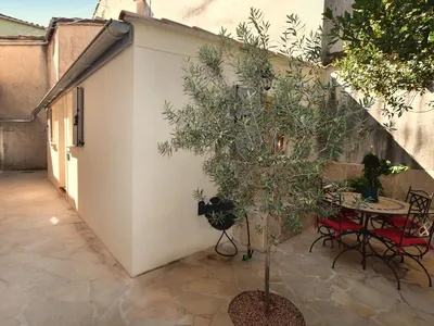 outside