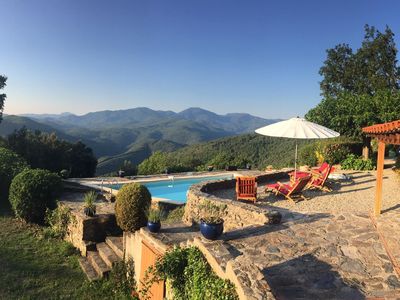 Terrasse sud, vue large