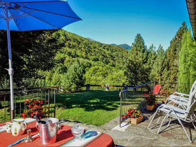 Aussicht vom Ferienhaus [Sommer]