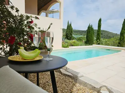 Pool des Ferienhauses