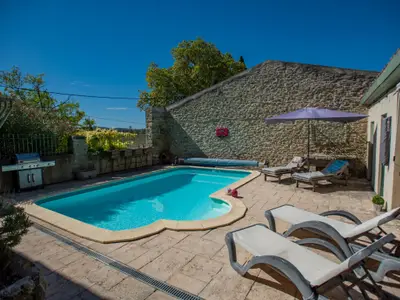 Schwimmbad des Ferienhauses Schwimmbad des Ferienhauses