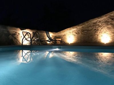 piscine la nuit ste Marie1