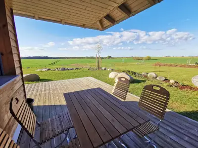 Enspannung pur im ostseenahen Bio-Holzhaus