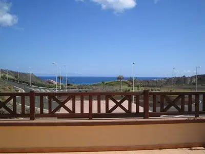 Meerblick von Terrasse