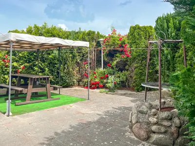 outside