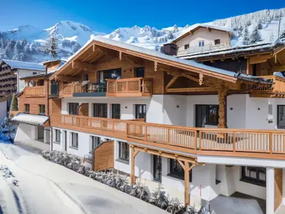 Außenseite Ferienhaus [Winter]